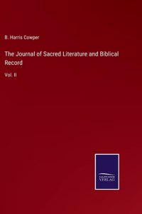Journal of Sacred Literature and Biblical Record