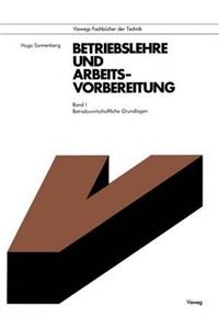 Betriebslehre Und Arbeitsvorbereitung