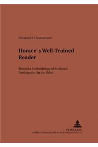 Horace's Well-Trained Reader