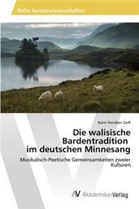 Die walisische Bardentradition im deutschen Minnesang