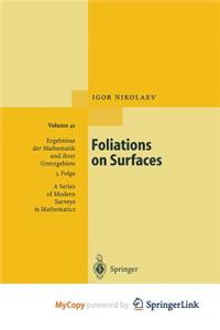 Foliations on Surfaces