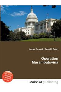 Operation Murambatsvina