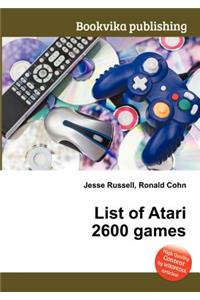 List of Atari 2600 Games