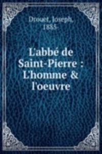 L'abbe de Saint-Pierre