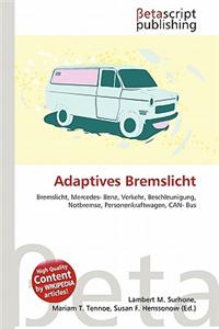Adaptives Bremslicht