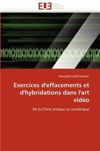 Exercices d'Effacements Et d'Hybridations Dans l'Art Vid�o