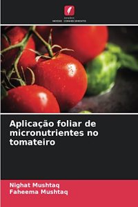Aplicação foliar de micronutrientes no tomateiro
