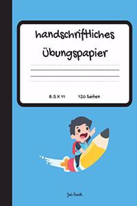 Handschriftliches Übungspapier
