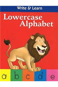 Write & Learn Lowercase Alphabet