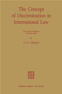 Concept of Discrimination in International Law