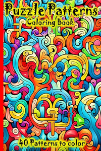 Puzzle Patterns Coloring Book