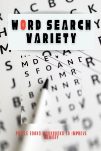 Word Search Variety Puzzle Books Workbooks To Improve Memory