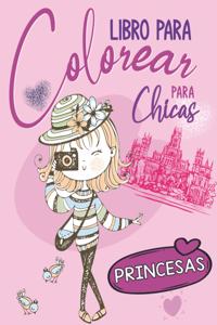 Libros para colorear para chicas