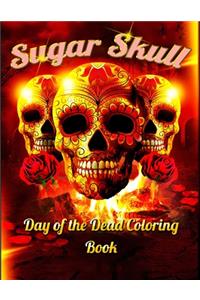 Sugar Skull Day of the Dead Coloring Book