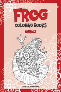 Coloring Books Animals - Teens Colouring Book - Frog