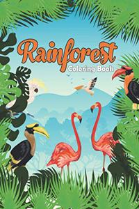 Rainforest Coloring Book