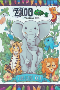 Zoo Coloring Book