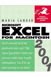 Excel 2001 for Macintosh: Visual QuickStart Guide (Visual QuickStart Guides)