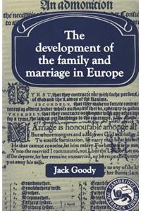 Development of the Family and Marriage in Europe