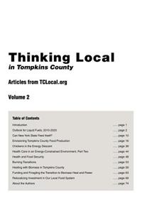 Thinking Local in Tompkins County