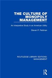 Culture of Monopoly Management
