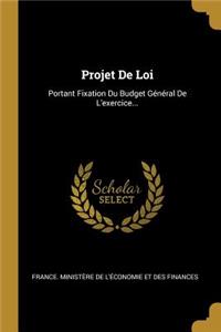 Projet De Loi