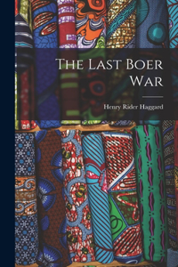 Last Boer War