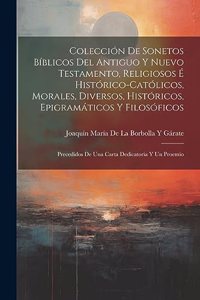 Colección De Sonetos Bíblicos Del Antiguo Y Nuevo Testamento, Religiosos É Histórico-Católicos, Morales, Diversos, Históricos, Epigramáticos Y Filosóficos