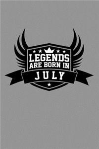 Legends Are Born in July