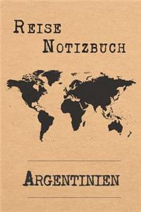 Reise Notizbuch Argentinien