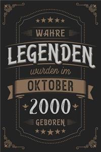 Wahre Legenden wurden im Oktober 2000 geboren