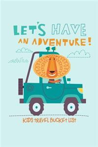 Kids Travel Bucket List