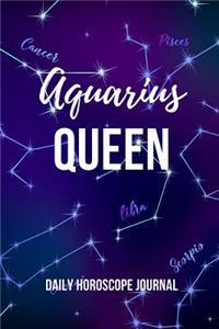 Aquarius Queen Daily Horoscope Journal