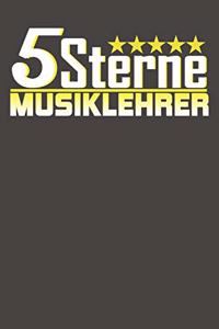 5 Sterne Musiklehrer
