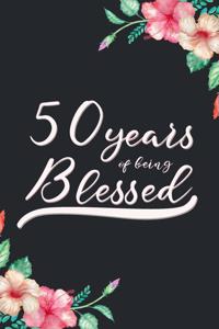 Blessed 50th Birthday Journal