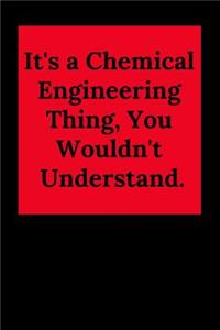 It's a Chemical Engineering Thing, You Wouldn't Understand.