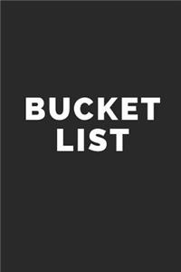 Bucket List