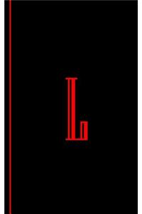 Monogram Letter L Journal