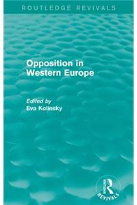 Opposition in Western Europe