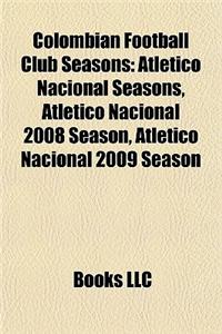 Colombian Football Club Seasons