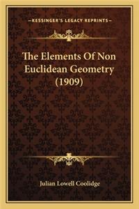 The Elements of Non Euclidean Geometry (1909)