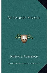 de Lancey Nicoll