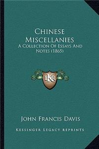 Chinese Miscellanies