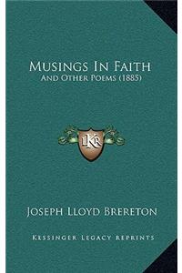 Musings in Faith