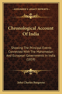 Chronological Account Of India