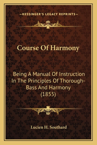 Course Of Harmony