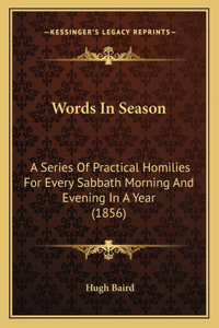 Words In Season