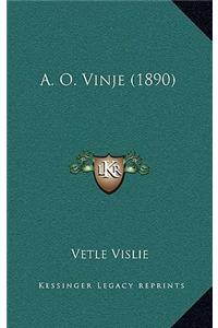 A. O. Vinje (1890)