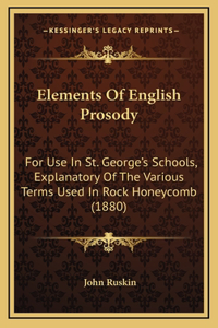 Elements Of English Prosody