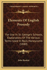 Elements Of English Prosody